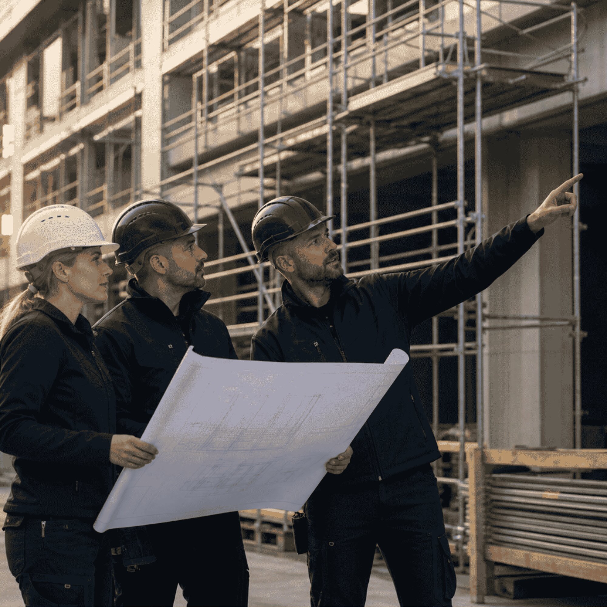 Construction works